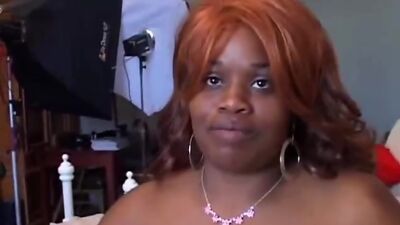 Beautiful big tits black BBW loves to fuck