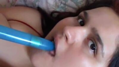 Beautiful BBW babe has lovely big boobs and a fat juicy pussy