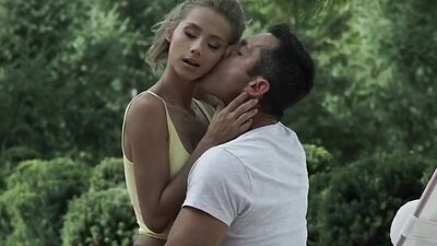 Anal blonde gets facialized
