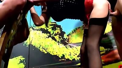 Viktoria goo shows perfect blowjob and deepthroat
