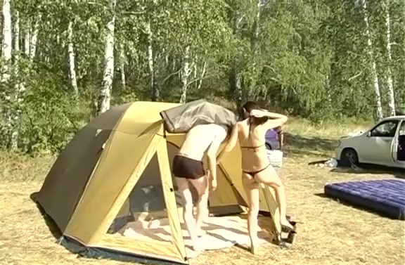 Forest Sex Couple In The Tent - Its.PORN - Student sex friends go wild at camping site