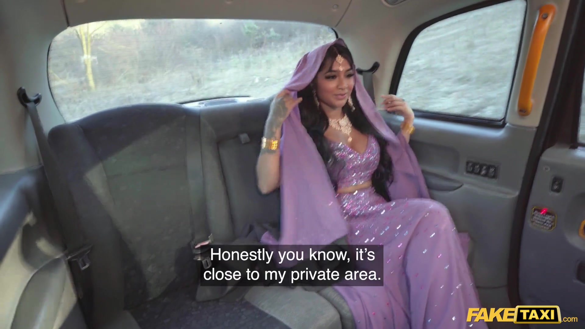 Its.PORN - Fake Taxi Bengali nurse takes a big shaft in her her tight Asian  pussy with her big tits out