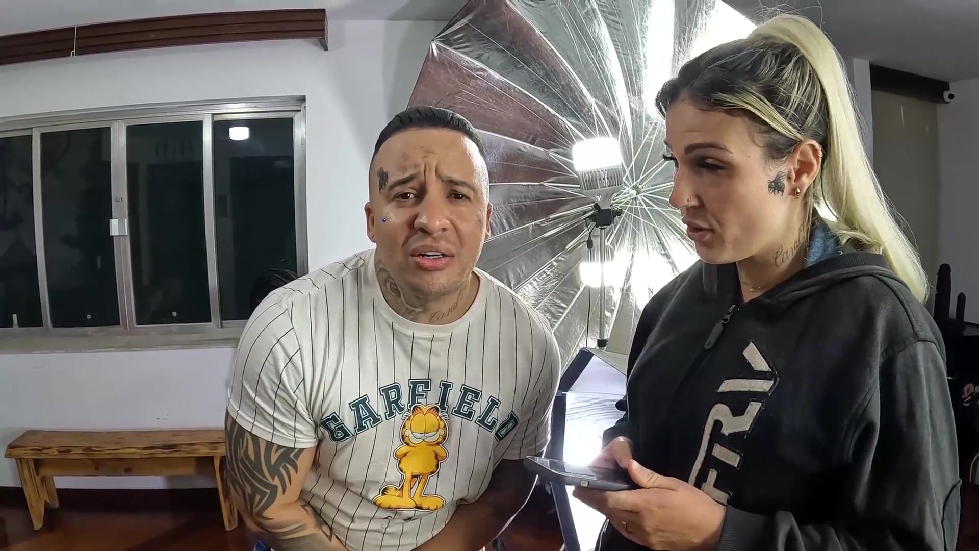 Binho Ted wants to release in exchange for a Pix - Bea Cherry and Casal Dna