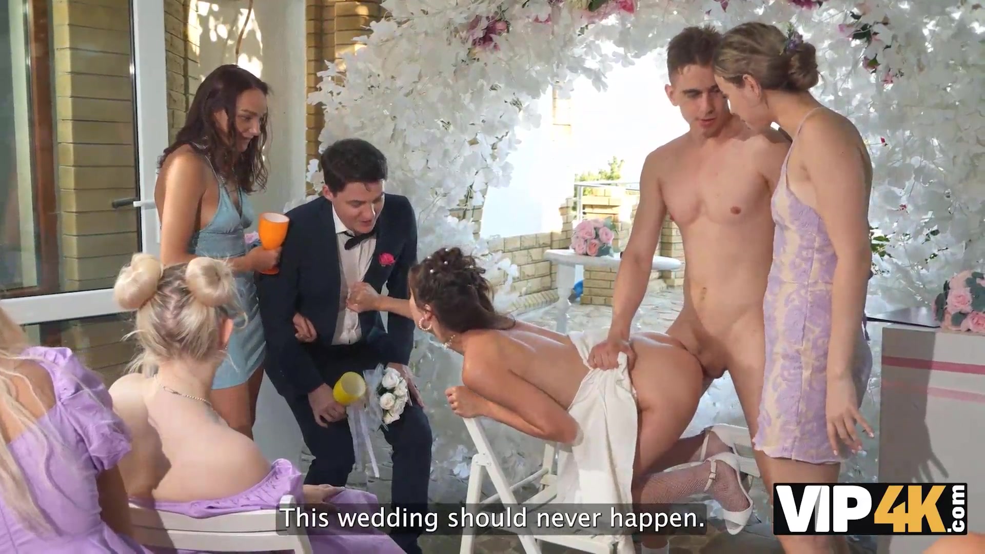 VIP4K - A real wedding anal fuck, Bride was fucked by a toastmaster - Anal sex with Nika Bride - EPORNER - HD Porn Tube