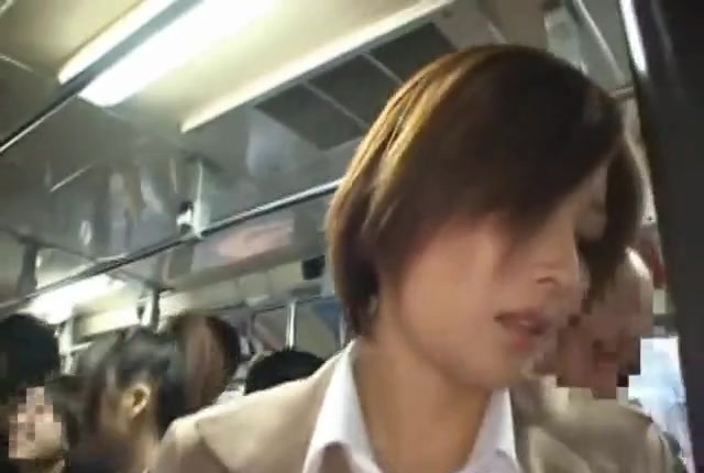 Groped Asian Public - Its.PORN - Asian babe has public groping on the train