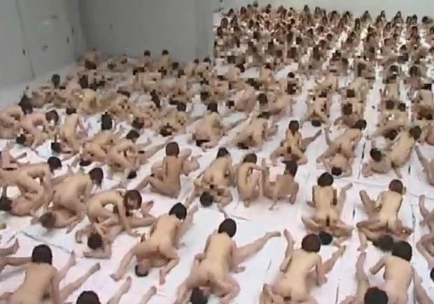 69 Sex Position Orgy - World record orgy (500 people) doing 69 position